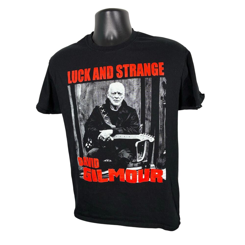David Gilmour Luck And Strange Tour 2024 Shirt Medium Pink Floyd Band Tee